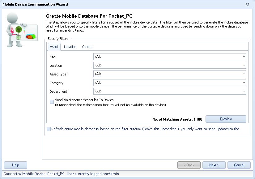 MobileDeviceCreateDatabase
