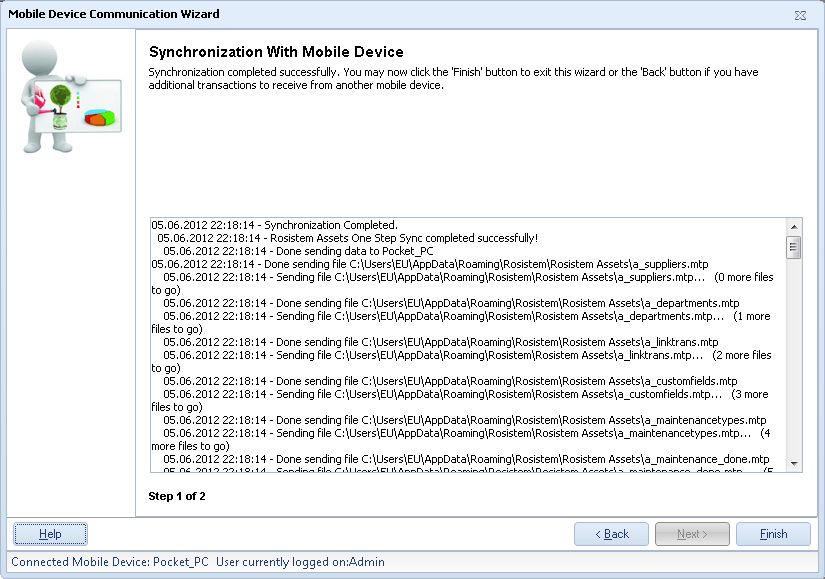 MobileDeviceCreateDatabaseReady