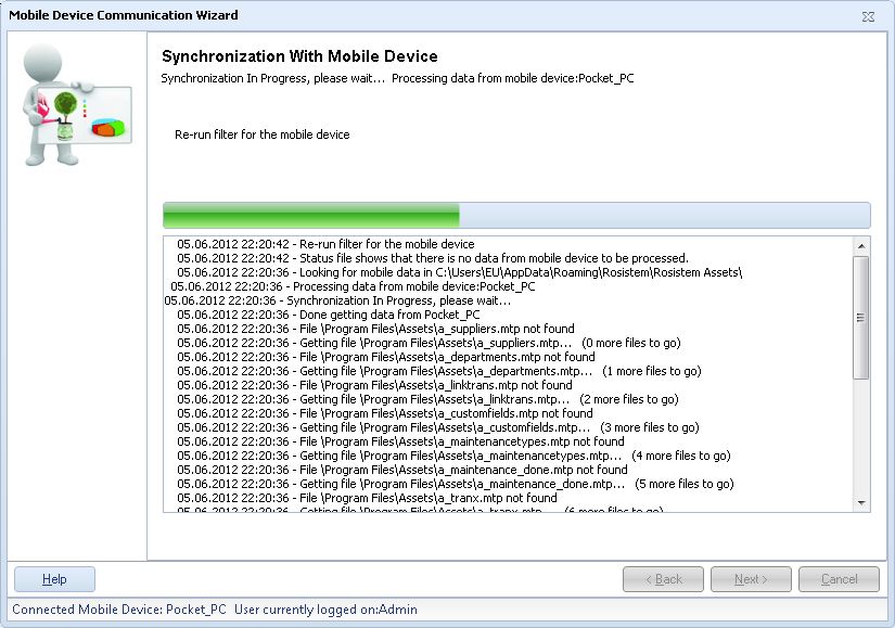 MobileDeviceSyncProgress