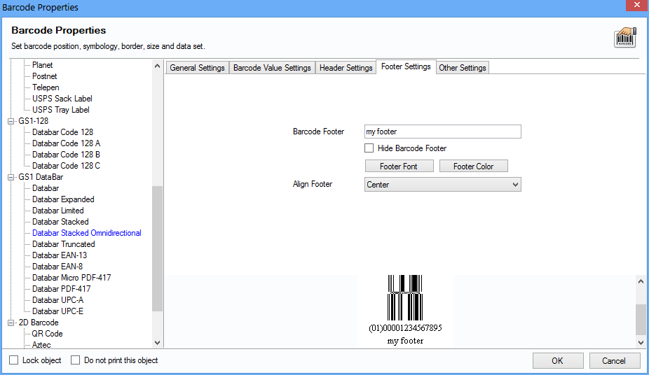 PropertiesBarcodeForm_DataBar_Stacked_Omnidirectional_Footer