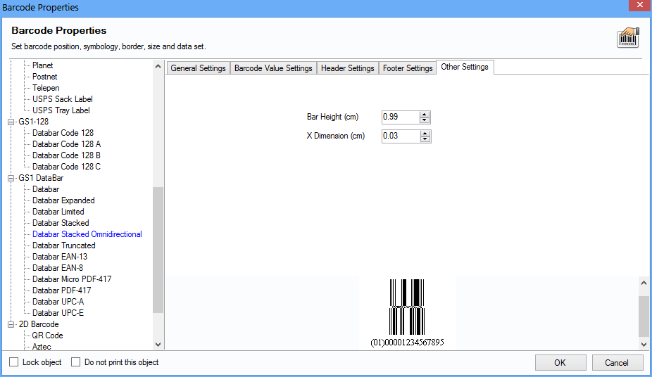 PropertiesBarcodeForm_DataBar_Stacked_Omnidirectional_Other