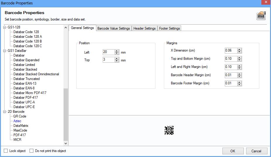 PropertiesBarcodeFormAztec_General