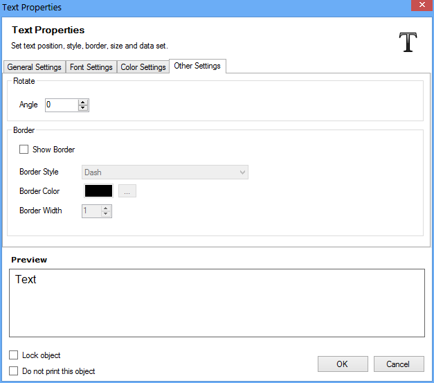 PropertiesTextOtherForm