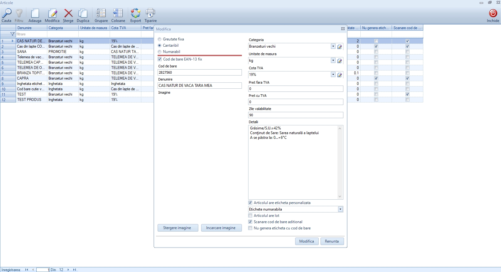Control calitate și integrare WMS/ERP